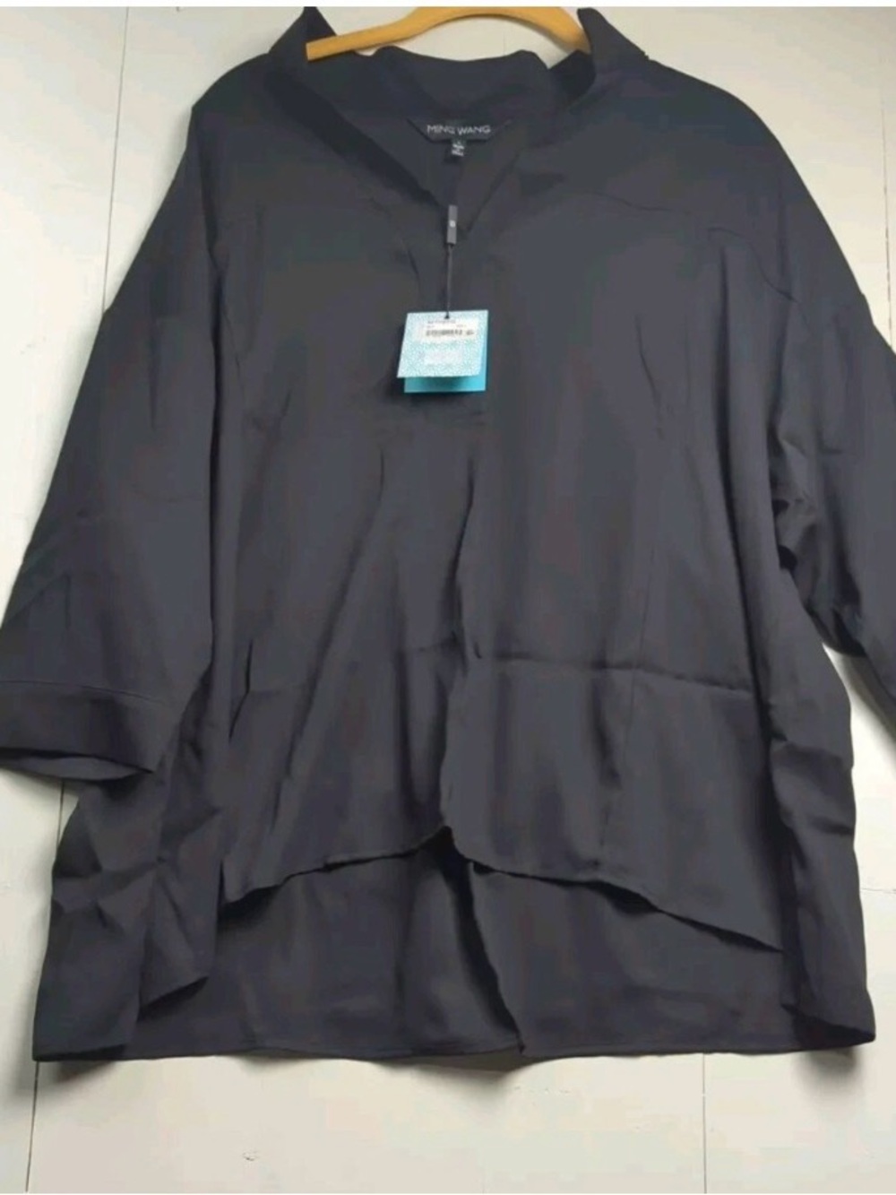 Ming Wang Lightweight Men’s Dark Gray Zip Jacket